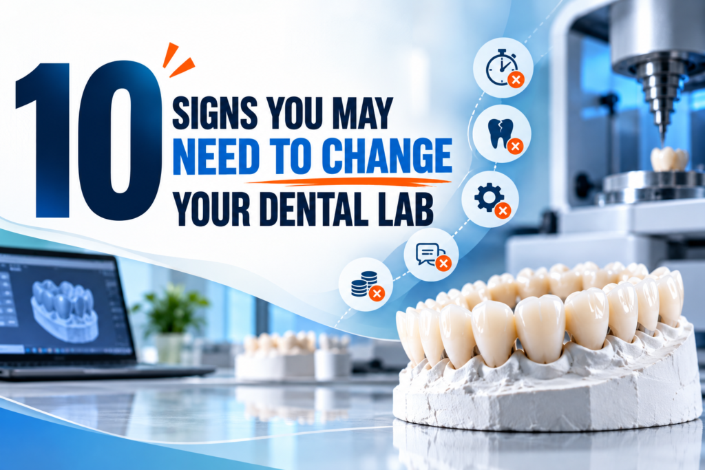 10 Signs You May Need to Change Your Dental Lab 1 change your dental lab