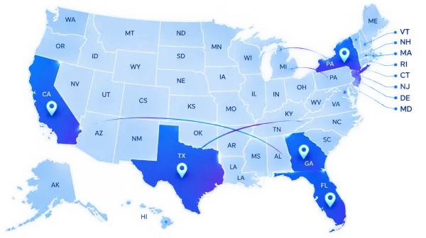 Palm Beach Dental Lab | Trusted By USA Dentists 38 serve across nationwide 3
