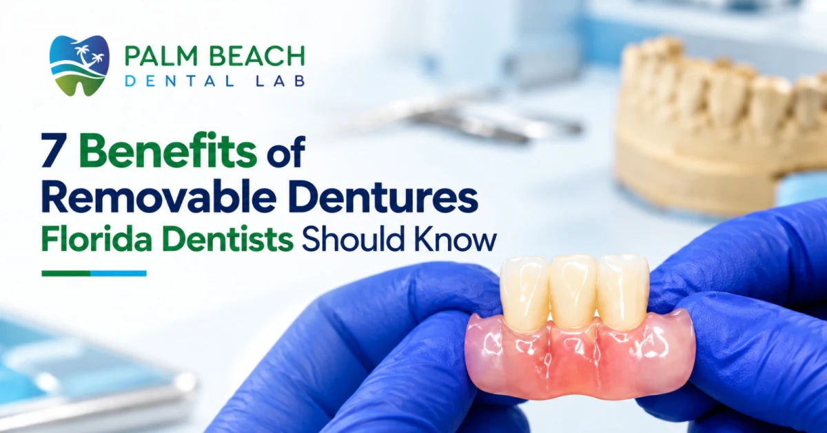 7 Removable Denture Benefits Florida Dentists Should Know